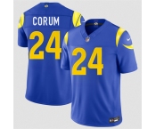 Men's Los Angeles Rams #24 Blake Corum Royal 2026 F.U.S.E. Vapor Limited Football Stitched Jersey