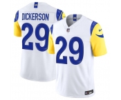 Men's Los Angeles Rams #29 Eric Dickerson White 2026 F.U.S.E. Vapor Limited Football Stitched Jersey