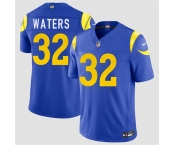Men's Los Angeles Rams #32 Jordan Waters Royal 2026 F.U.S.E. Vapor Limited Football Stitched Jersey