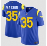 Men's Los Angeles Rams #35 Jaylen Watson Royal 2026 F.U.S.E. Vapor Limited Football Stitched Jersey