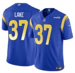Men's Los Angeles Rams #37 Quentin Lake Blue 2025 F.U.S.E. Vapor Untouchable Football Stitched Jersey