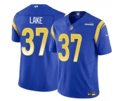Men's Los Angeles Rams #37 Quentin Lake Blue 2025 F.U.S.E. Vapor Untouchable Football Stitched Jersey