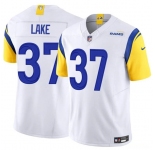 Men's Los Angeles Rams #37 Quentin Lake White 2025 F.U.S.E. Vapor Untouchable Football Stitched Jersey