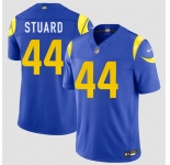 Men's Los Angeles Rams #44 Grant Stuard Royal 2026 F.U.S.E. Vapor Limited Football Stitched Jersey