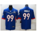 Men's Los Angeles Rams #99 Aaron Donald Nike Royal 2022 NFC Pro Bowl Limited Player Jersey