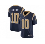 Men's Nike Los Angeles Rams #10 Pharoh Cooper Vapor Untouchable Limited Navy Blue Team Color NFL Jersey