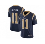Men's Nike Los Angeles Rams #11 Tavon Austin Vapor Untouchable Limited Navy Blue Team Color NFL Jersey