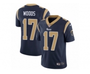 Men's Nike Los Angeles Rams #17 Robert Woods Vapor Untouchable Limited Navy Blue Team Color NFL Jersey