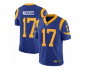 Men's Nike Los Angeles Rams #17 Robert Woods Vapor Untouchable Limited Royal Blue Alternate NFL Jersey