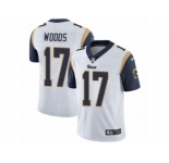 Men's Nike Los Angeles Rams #17 Robert Woods Vapor Untouchable Limited White NFL Jersey