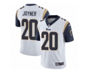 Men's Nike Los Angeles Rams #20 Lamarcus Joyner Vapor Untouchable Limited White NFL Jersey