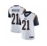 Men's Nike Los Angeles Rams #21 Kayvon Webster Vapor Untouchable Limited White NFL Jersey