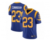 Men's Nike Los Angeles Rams #23 Benny Cunningham Vapor Untouchable Limited Royal Blue Alternate NFL Jersey