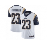 Men's Nike Los Angeles Rams #23 Benny Cunningham Vapor Untouchable Limited White NFL Jersey