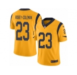 Men's Nike Los Angeles Rams #23 Nickell Robey-Coleman Limited Gold Rush NFL Jersey