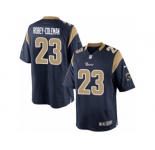 Men's Nike Los Angeles Rams #23 Nickell Robey-Coleman Limited Navy Blue Team Color NFL Jersey