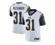 Men's Nike Los Angeles Rams #31 Mo Alexander Vapor Untouchable Limited White NFL Jersey