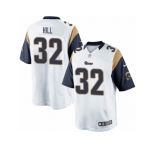 Men's Nike Los Angeles Rams #32 Troy Hill Limited White NFL Jersey