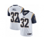 Men's Nike Los Angeles Rams #32 Troy Hill Vapor Untouchable Limited White NFL Jersey
