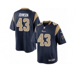 Men's Nike Los Angeles Rams #43 John Johnson Limited Navy Blue Team Color NFL Jersey