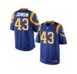 Men's Nike Los Angeles Rams #43 John Johnson Limited Royal Blue Alternate NFL Jersey