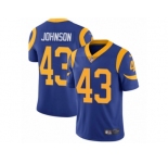 Men's Nike Los Angeles Rams #43 John Johnson Vapor Untouchable Limited Royal Blue Alternate NFL Jersey
