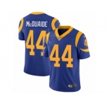 Men's Nike Los Angeles Rams #44 Jacob McQuaide Vapor Untouchable Limited Royal Blue Alternate NFL Jersey