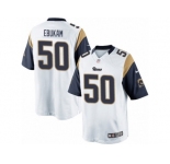 Men's Nike Los Angeles Rams #50 Samson Ebukam Limited White NFL Jersey