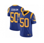 Men's Nike Los Angeles Rams #50 Samson Ebukam Vapor Untouchable Limited Royal Blue Alternate NFL Jersey