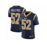 Men's Nike Los Angeles Rams #52 Alec Ogletree Vapor Untouchable Limited Navy Blue Team Color NFL Jersey