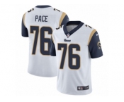 Men's Nike Los Angeles Rams #76 Orlando Pace Vapor Untouchable Limited White NFL Jersey