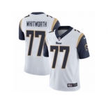 Men's Nike Los Angeles Rams #77 Andrew Whitworth Vapor Untouchable Limited White NFL Jersey