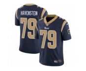 Men's Nike Los Angeles Rams #79 Rob Havenstein Vapor Untouchable Limited Navy Blue Team Color NFL Jersey