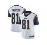 Men's Nike Los Angeles Rams #81 Gerald Everett Vapor Untouchable Limited White NFL Jersey
