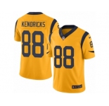 Men's Nike Los Angeles Rams #88 Lance Kendricks Limited Gold Rush NFL Jersey