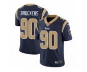 Men's Nike Los Angeles Rams #90 Michael Brockers Vapor Untouchable Limited Navy Blue Team Color NFL Jersey