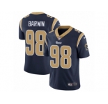 Men's Nike Los Angeles Rams #98 Connor Barwin Vapor Untouchable Limited Navy Blue Team Color NFL Jersey