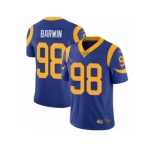 Men's Nike Los Angeles Rams #98 Connor Barwin Vapor Untouchable Limited Royal Blue Alternate NFL Jersey