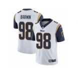 Men's Nike Los Angeles Rams #98 Connor Barwin Vapor Untouchable Limited White NFL Jersey