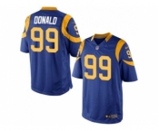 Men's Nike Los Angeles Rams #99 Aaron Donald Limited Royal Blue Alternate NFL Jersey