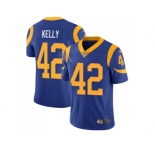 Nike Los Angeles Rams #42 John Kelly Royal Blue Alternate Men Stitched NFL Vapor Untouchable Limited Jersey