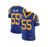 Nike Los Angeles Rams #55 Brian Allen Royal Blue Alternate Men Stitched NFL Vapor Untouchable Limited Jersey