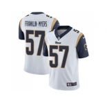 Nike Los Angeles Rams #57 John Franklin-Myers White Men Stitched NFL Vapor Untouchable Limited Jersey