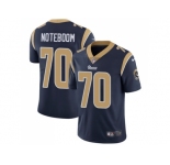 Nike Los Angeles Rams #70 Joseph Noteboom Navy Blue Team Color Men Stitched NFL Vapor Untouchable Limited Jersey