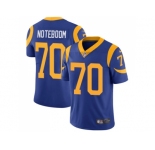 Nike Los Angeles Rams #70 Joseph Noteboom Royal Blue Alternate Men Stitched NFL Vapor Untouchable Limited Jersey