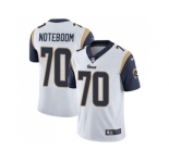 Nike Los Angeles Rams #70 Joseph Noteboom White Men Stitched NFL Vapor Untouchable Limited Jersey