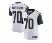 Nike Los Angeles Rams #70 Joseph Noteboom White Men Stitched NFL Vapor Untouchable Limited Jersey