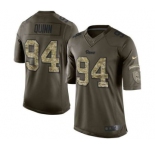 nike nfl jerseys st. louis rams #94 quinn army green[nike Limited Salute To Service]