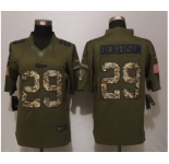 nike nfl jerseys st.louis rams #29 eric dickerson army green[nike Limited Salute To Service]