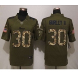 nike nfl jerseys st.louis rams #30 gurley ii army green[nike Limited Salute To Service][gurley ii]